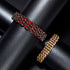 Rote Panda-Glieder | Original Kismet Armband | Rot x Silber